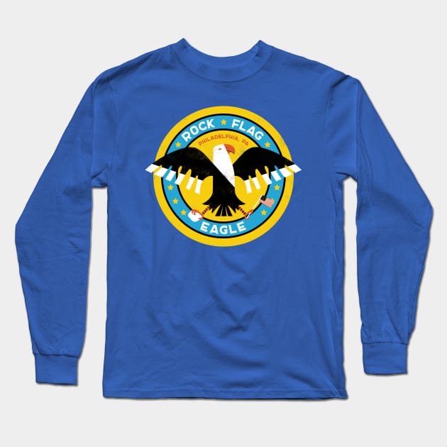 Eagle of Philadelphia Long Sleeve T-Shirt by grrrenadine